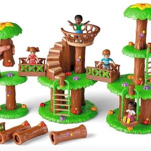 Forest Friends Treehouse Adventure Set